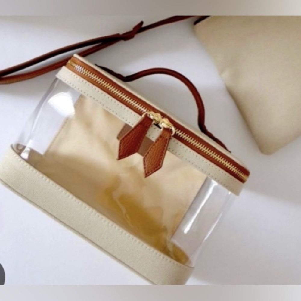 Like New Vegan Makeup Trunk Toiletries Bag Henny + Lev